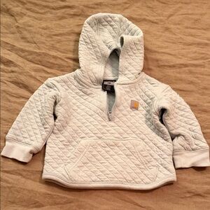Carhart Baby Pullover Zip Sweatshirt GUC Sz 12months